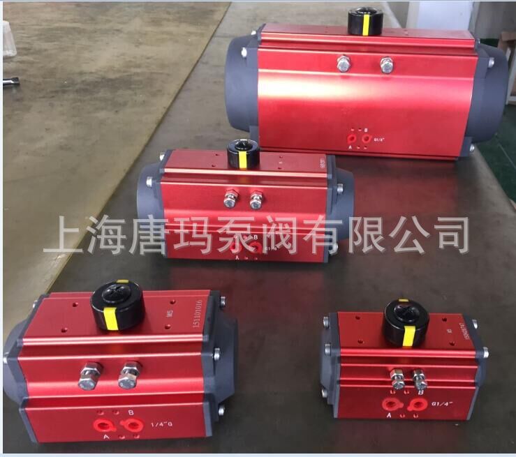AT160S单作用气动执行器，铝合金气动单作用执行器，阀门气动头