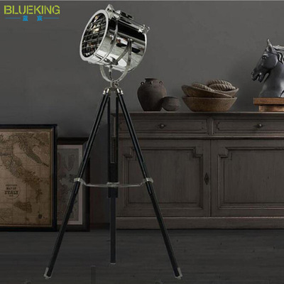 European style Simplicity Searchlight tripod Floor lamp a living room Simplicity Bedroom lights Creative Restaurant Floor Lamps