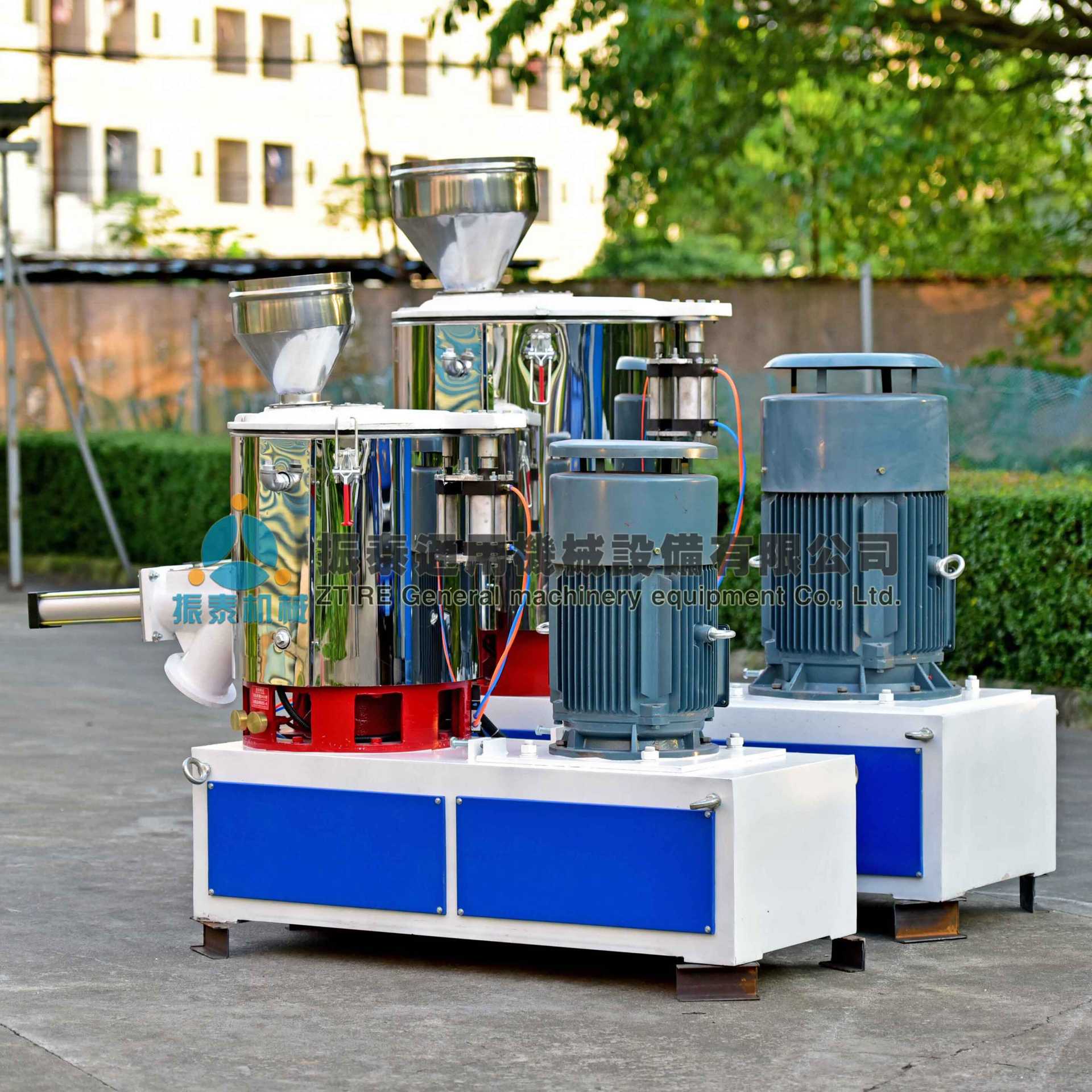 振泰立式塑料颗粒高速混合机 PVC树脂高速拌料机 加热高速混料机