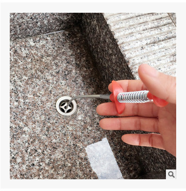 Zuibo Kitchen Sewer Dredge Spring Pipe Dredge Tool Household Hair Hair Cleaner