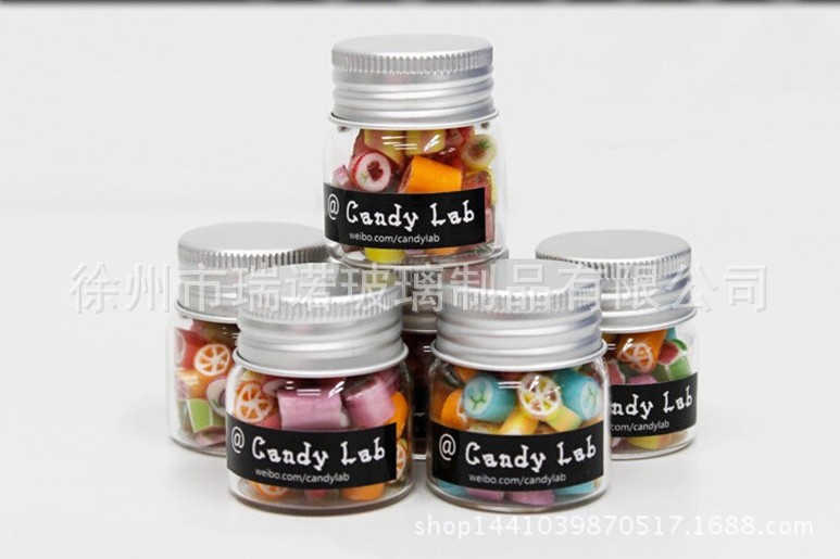 铝盖密封瓶 医用玻璃瓶20ml 50ml 60ml 无铅透明玻璃药瓶 小药瓶