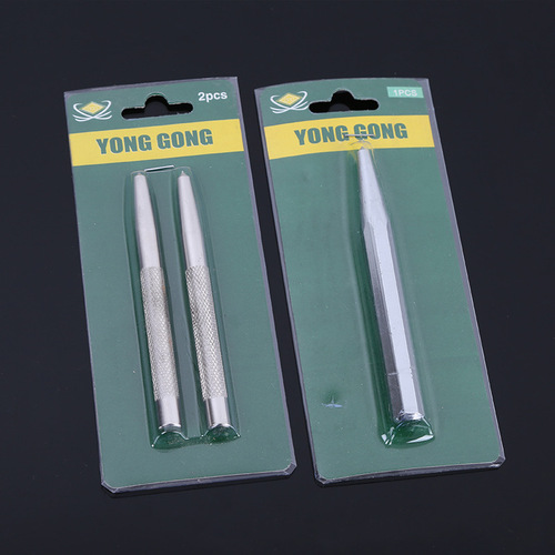 Yonggong octagonal sample punch 2-piece punch set fitter punching 2pc positioning punch