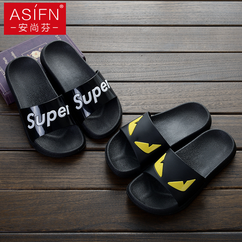 厂家批发17年春上新时尚软底凉拖鞋 夏季一字拖浴室拖鞋 现货批发