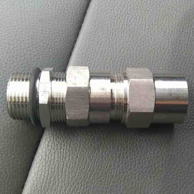 不锈钢防爆格兰 黄铜镀镍防爆填料函 船用铠装防爆电缆填料函