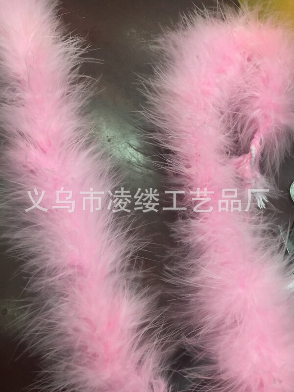 Feather Factory Supply Turkey Fleece Strip Various Colors Fashion Feather Fleece Strip Stage Decoration Headwear