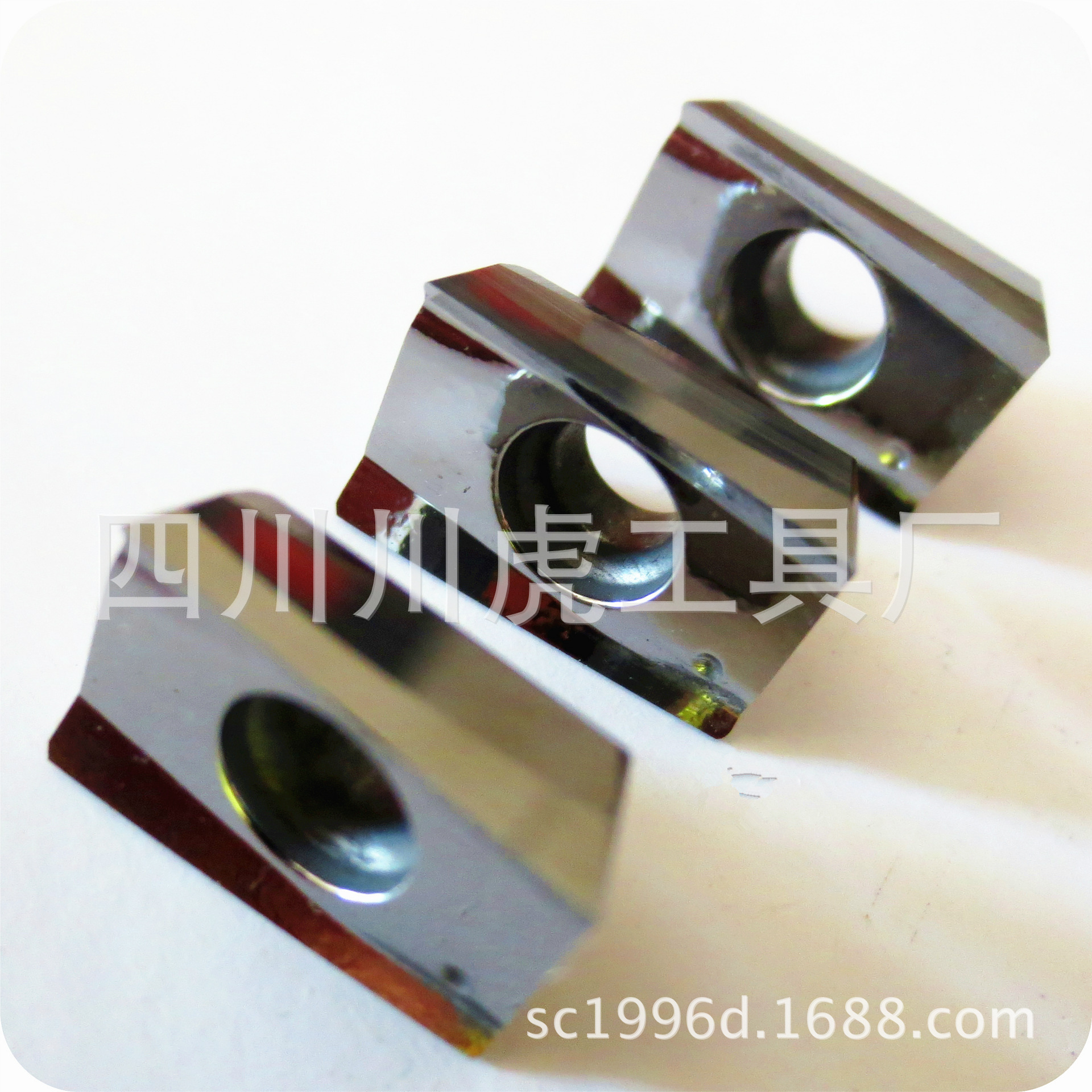 铝合金铣刀片/铝用刀片/苹果专用刀片：APCT120404R-AL H10F