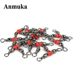 新三叉轉環 紅珠轉環分叉器 海釣連接環 垂釣小配件 廠家