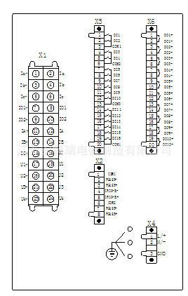AM5系列微机保护测控装置-接线端子