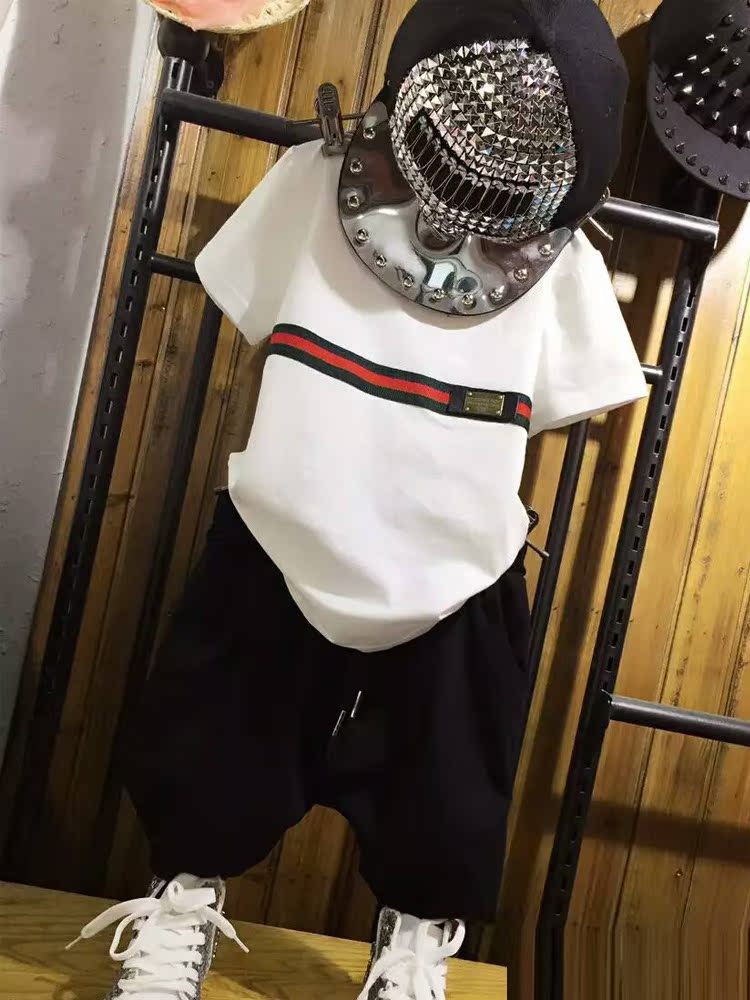 女童單T一條線細節圖5