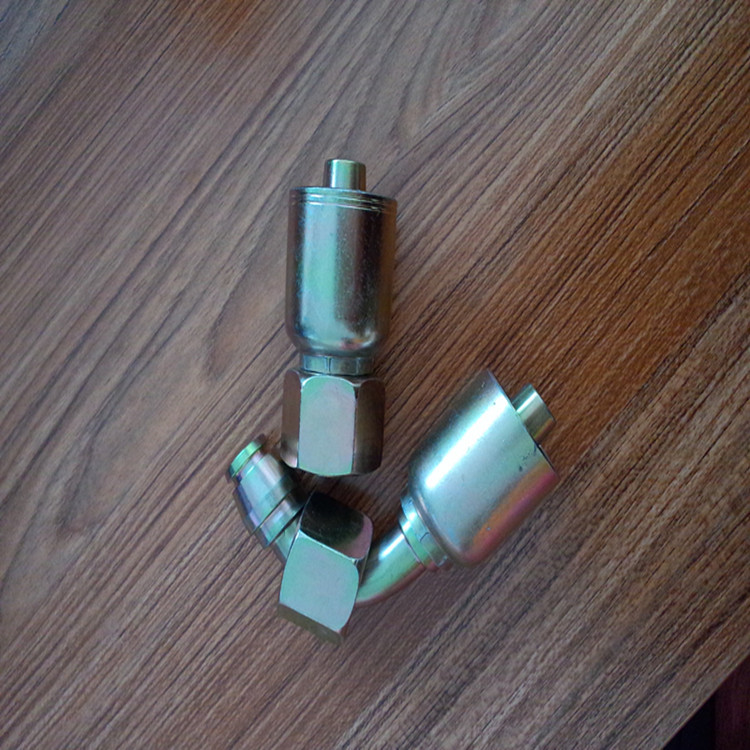 液压快速插头碳钢接头 英锥管外螺纹碳钢液压胶管接头耐用