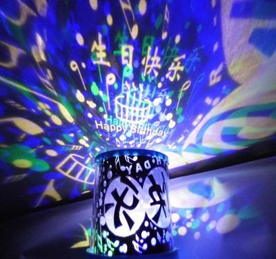 Holiday Romantic Starry Sky Creative Star Projector Night Sky Wholesale Children's Light-Up Toy Birthday Gift