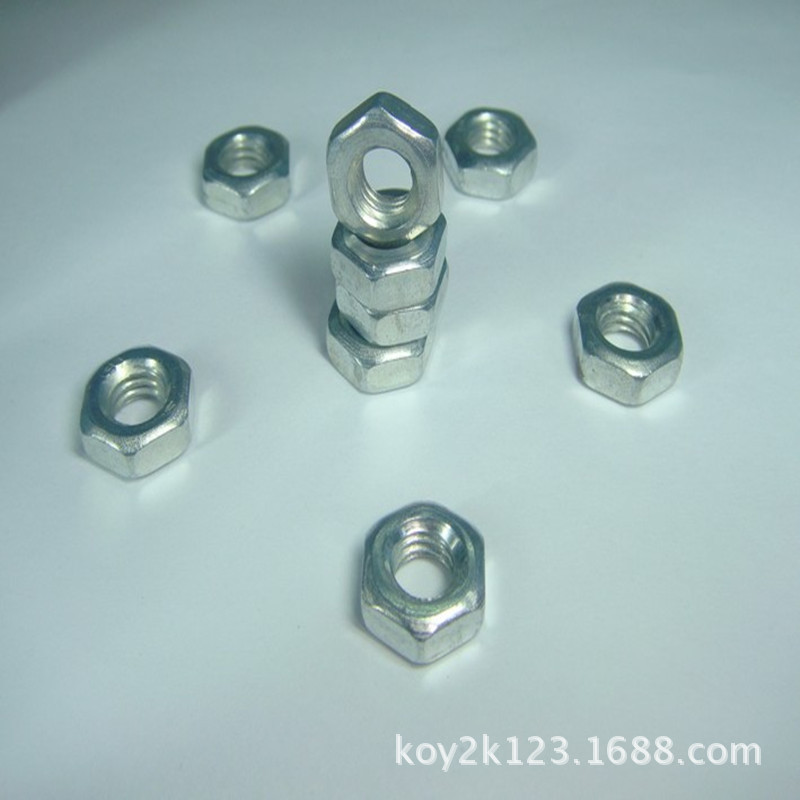 螺母 DIN934六角螺母M1.6-M64规格齐全 不锈钢304螺母