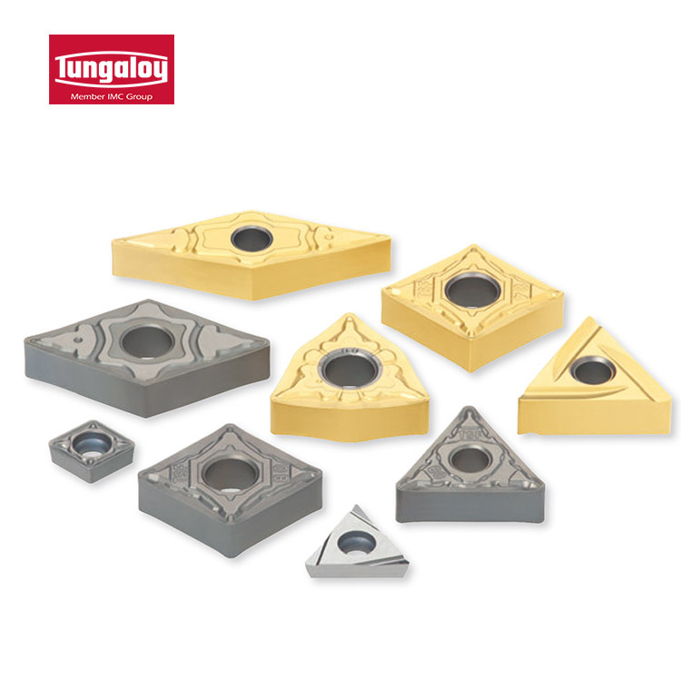 泰珂洛Tungaloy涂层金属陶瓷钢加工CCMT060204-PS NS9530 刀片