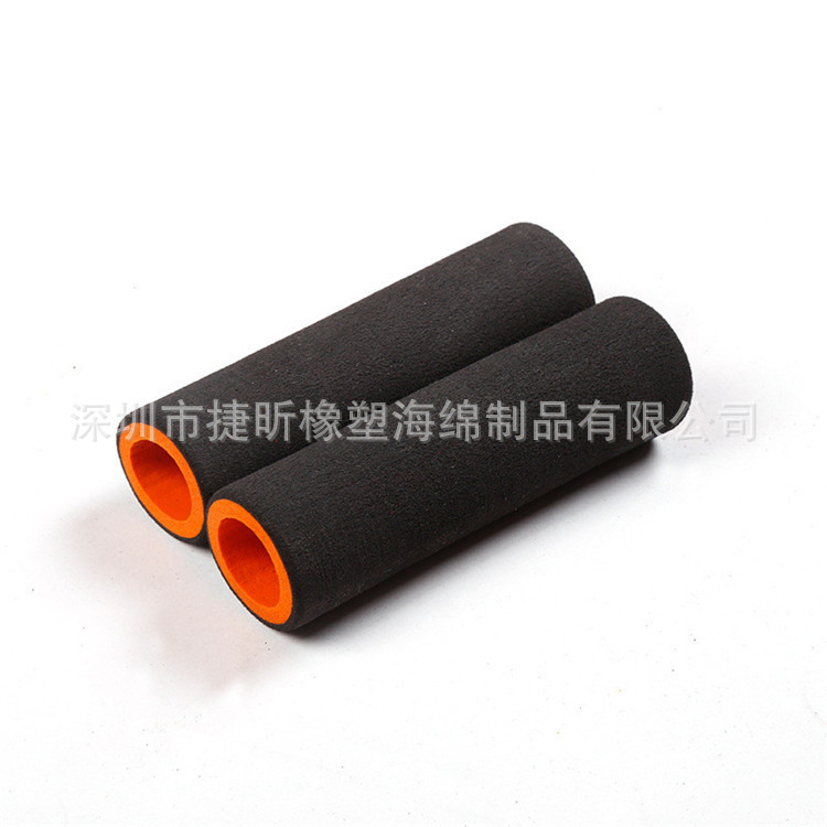 厂家生产 平衡车手柄套管 NBR橡塑海绵沟槽舒适握把