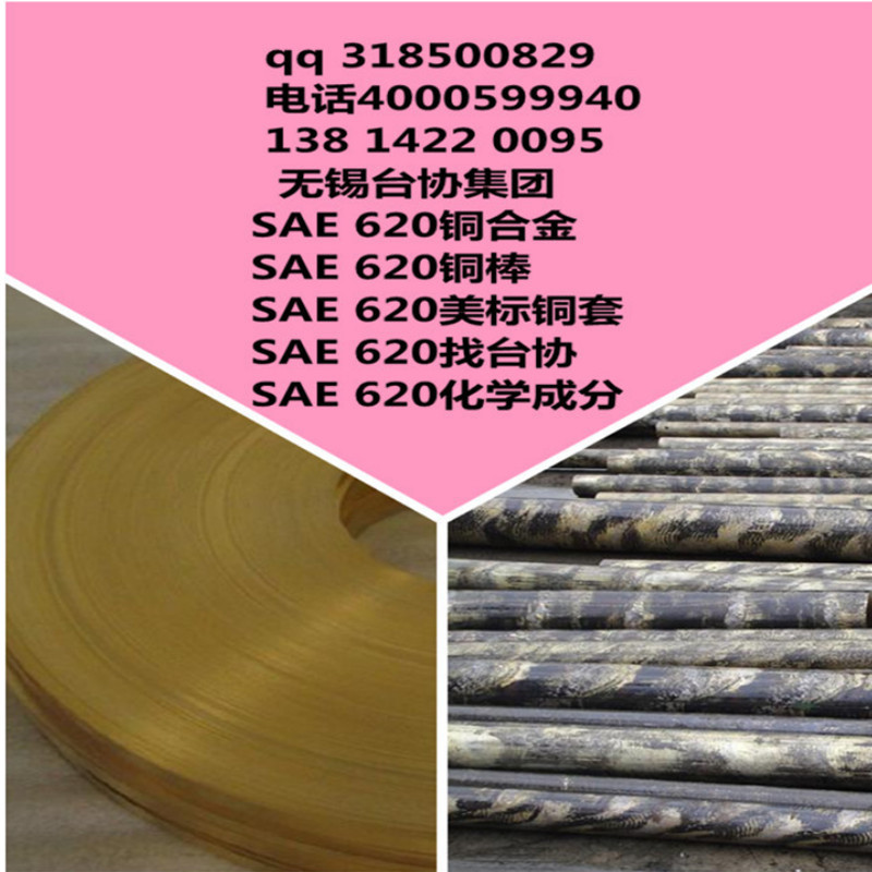 供SAE620铜合金 SAE620铜棒 SAE620铜板  SAE620铜套