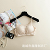 Wireless bra, underwear for yoga, top with cups, sports bra, bra top, T-shirt, lifting effect