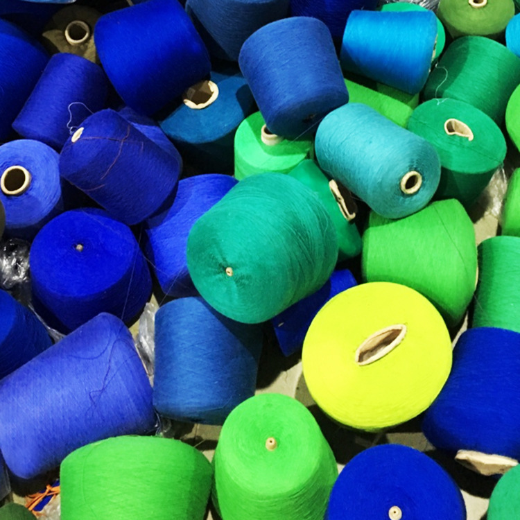 Pure cotton yarn 32S/2 20S/2 40s/2 variegated long-term large supply of miscellaneous yarn color random send please know A Pure cotton yarn 32S/2 20S/2 40s/2 variegated long-term large supply of miscellaneous yarn color random send please know A