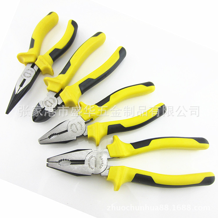 供应各式 五金工具 尖嘴钳 钢丝钳 斜嘴钳 顶切钳 厂家直销