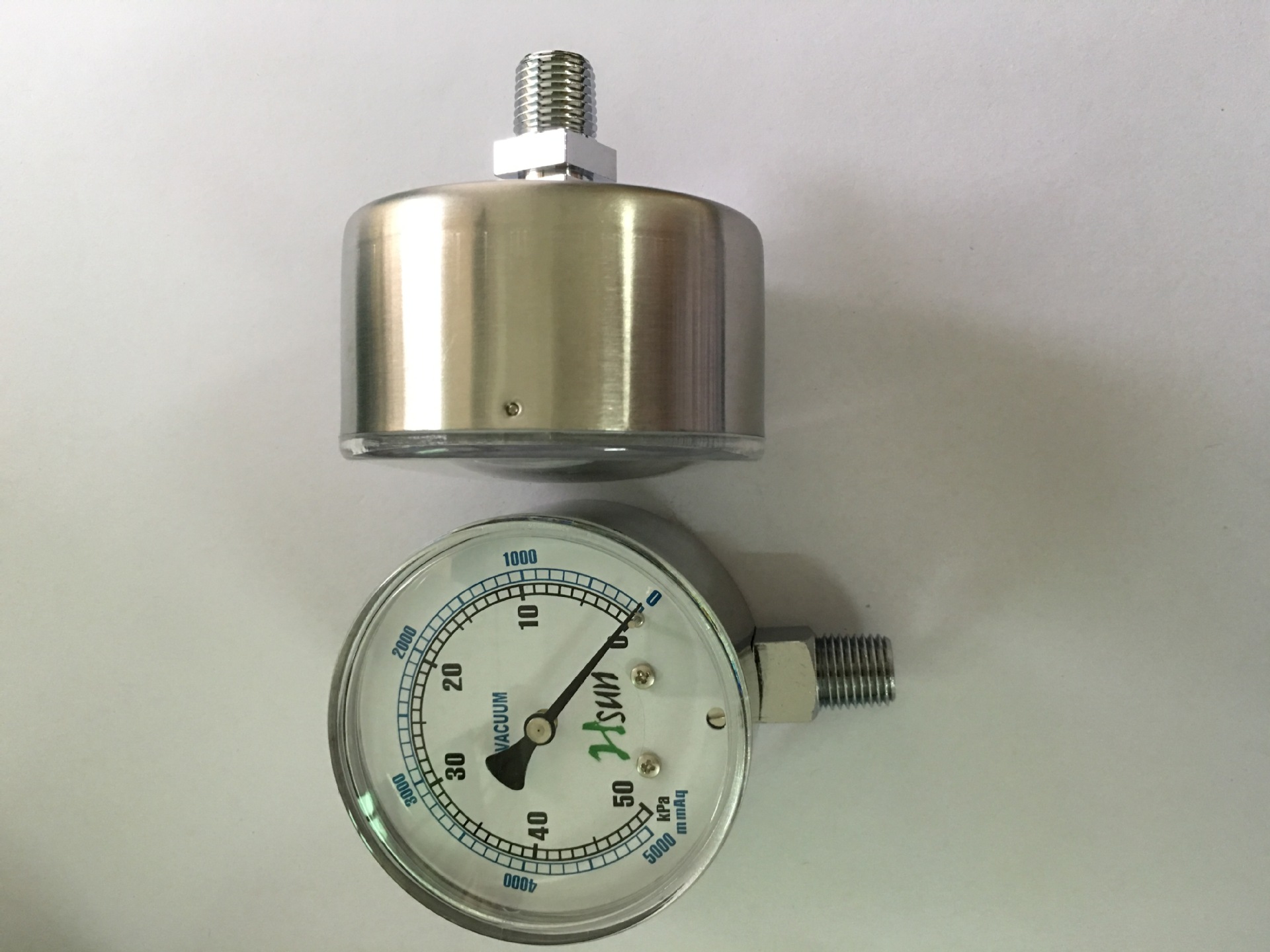 Hasnow2.5"微压表、负压表、-30KPA,-5KPA,3KPA,东莞KLM静压表