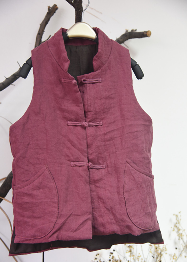 Gilet femme en Coton et lin - Ref 3434835 Image 8