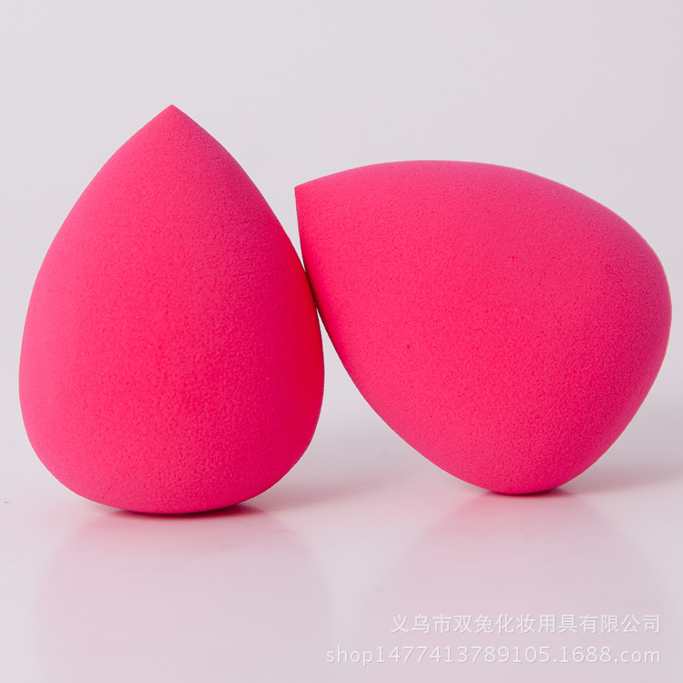新款美妆工具水滴形亲水性非乳胶粉扑定妆修容干湿两用粉扑彩妆蛋