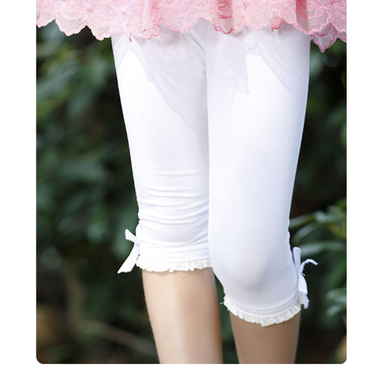 Pantalon fille en Toile de coton - Ref 2064125 Image 10