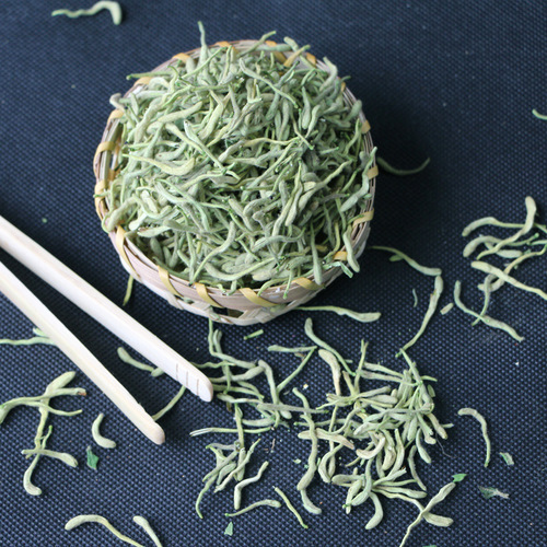 2024 New Arrival Herbal Tea Henan Silver and Gold Honeysuckle Loose Leaf Wholesale 500g Mountain Silver Honeysuckle Tea Direct Manufacturer Sale