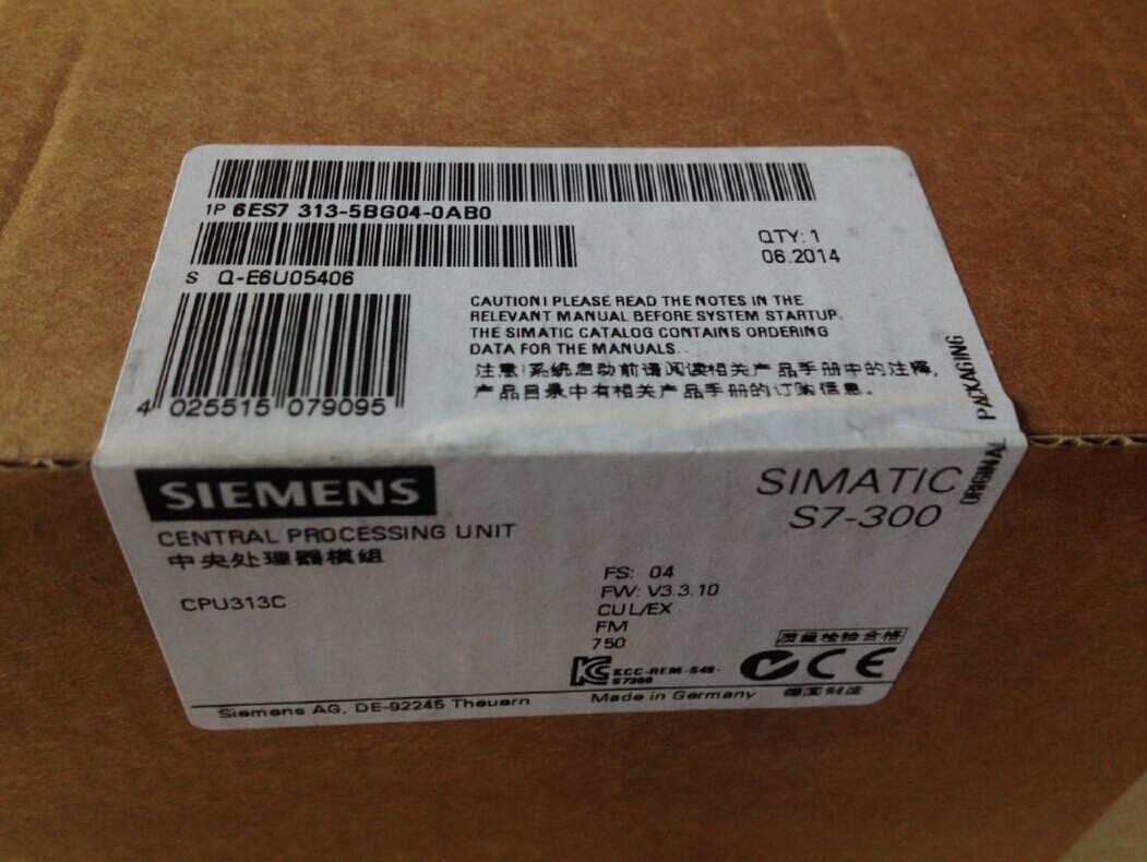 ȫԭװƷS7-300 CPU 6ES7 313-5BG04-0AB0 һʮ
