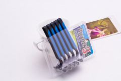 Ladies' Value Pack of 5 Piece Manual Leg and Underarm Hair Shaver, Men's Shaving Razor