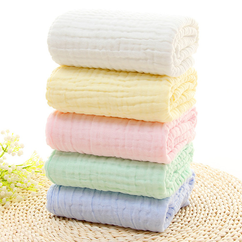 6-layer gauze baby bath towel manufacturer wholesale soft cotton children's quilt baby blanket air conditioning quilt thickened children's quilt