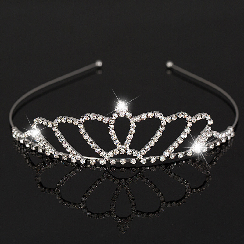 2019 Hot Sale New Design Beautiful Shiny Crystal Bridal Tiara Party