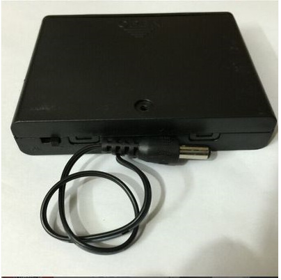 现货 5号8节带盖带开关 带DC头 电池盒 AA*8电池盒12v五号八节