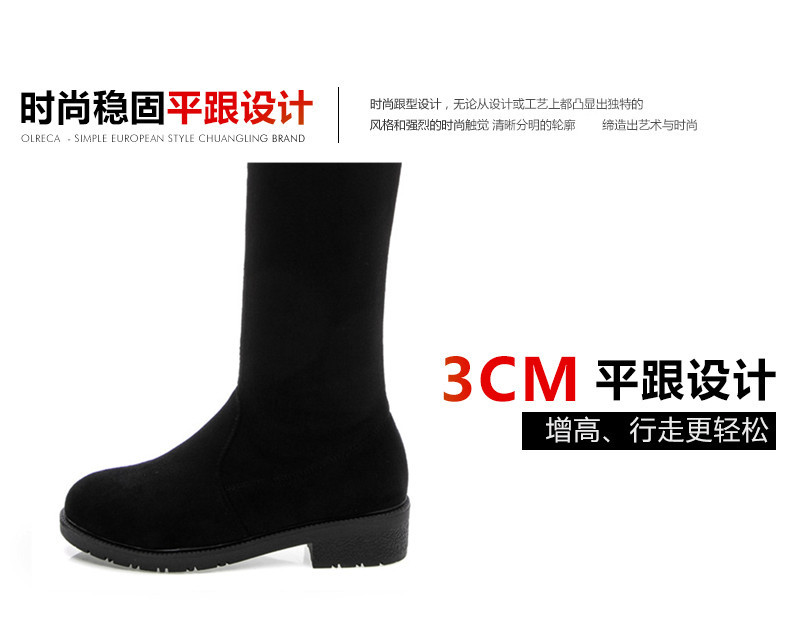 Bottes femme en Microfibre - Ref 3355007 Image 30