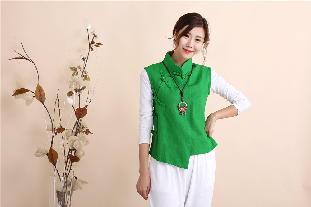 Gilet femme MA FAN TISSU en Chanvre - Ref 3316987 Image 64