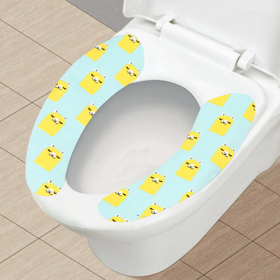 printing Toilet mat Seat cushion Four seasons household Toilet stickers Toilet mat thickening Stick currency