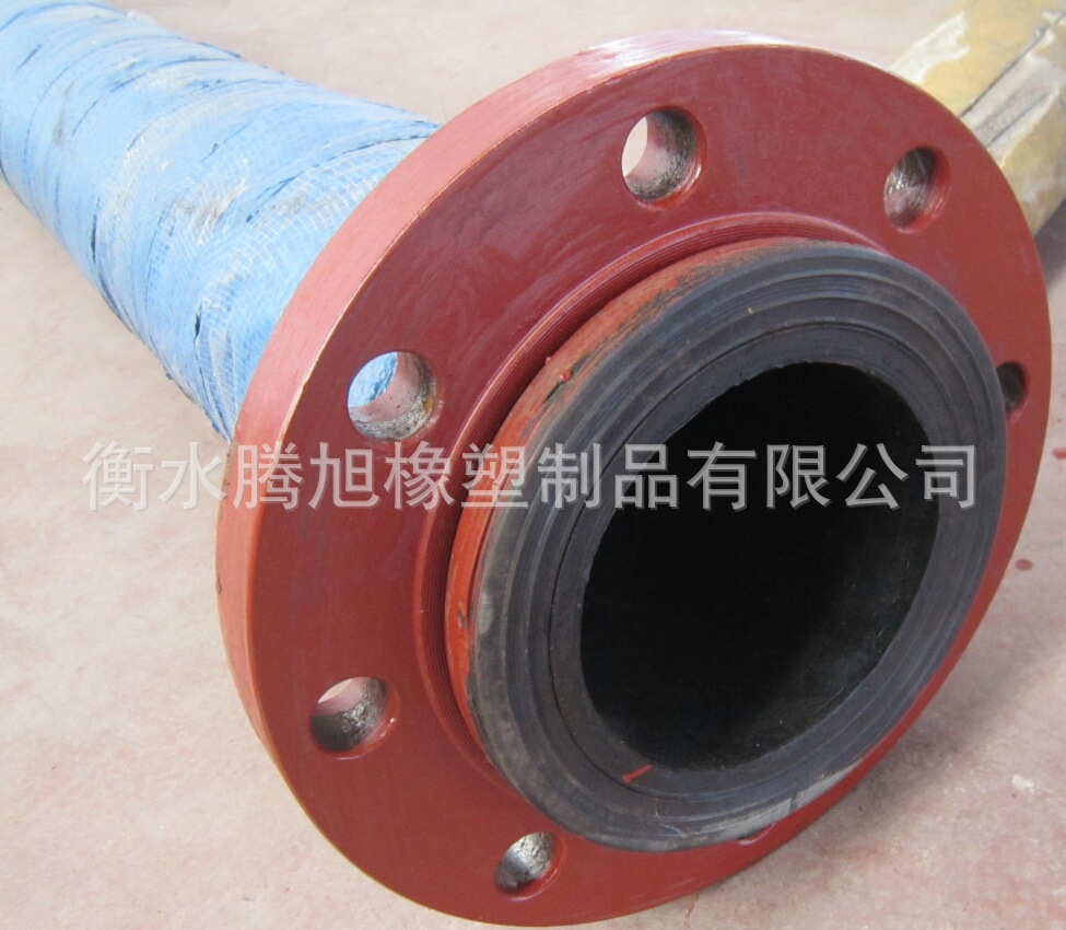 8寸吸排砂浆钢丝胶管  吸排泥浆钢丝胶管