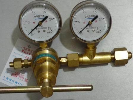 高压甲烷减压阀YJW13W-10T甲烷减压器 压力表/阀上海减压阀门厂