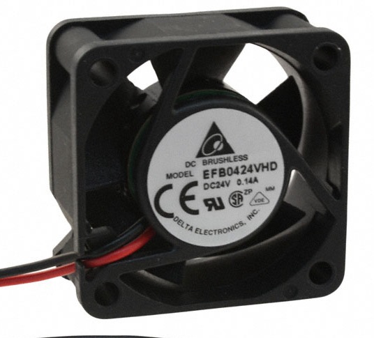 台达 EFB0424VHD 4020 24V 0.14A 4CM 大风量 双滚珠 变频器风扇