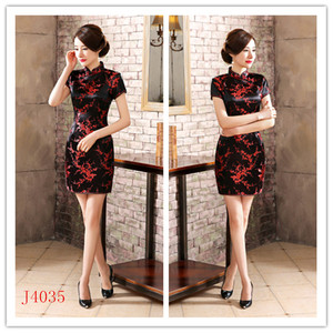 Chinese Dress Qipao for women Wholesale Tang Qipao style cheongsam retro national style banquet Costume Large women wear