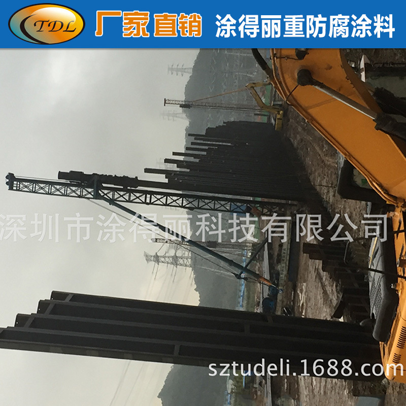 钢板桩专用防腐涂料 钢管桩防腐油漆 码头桥梁钢板桩防腐