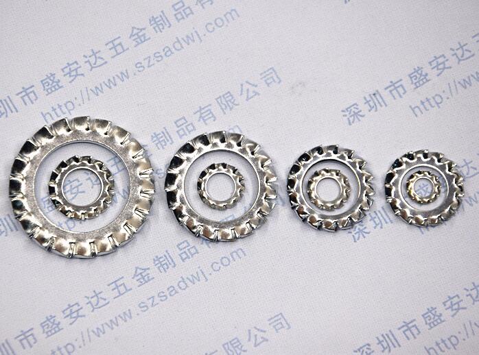 供应862.2/DIN6798A外锯齿锁紧垫圈