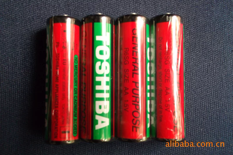 Оригинальная аккумуляторная батарея Toshiba AA Carbon No. 5 R6SG