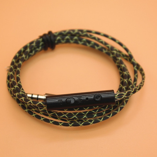 High-end snake-skin headphone cable, compliant with both Chinese and US standards—compatible semi-finished DIY enthusiast upgrade cable—wholesale