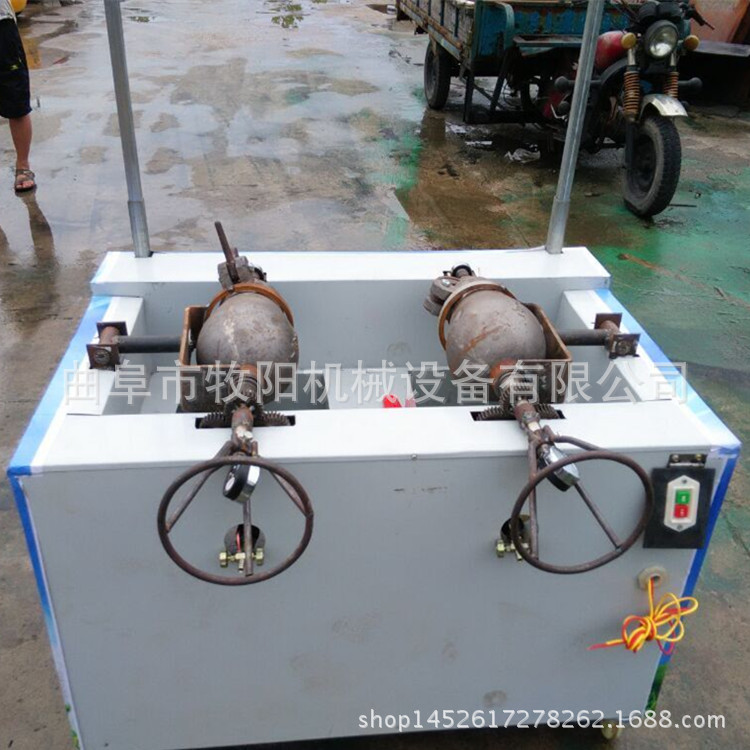 厂家直销小吃车干嘣鸡机器