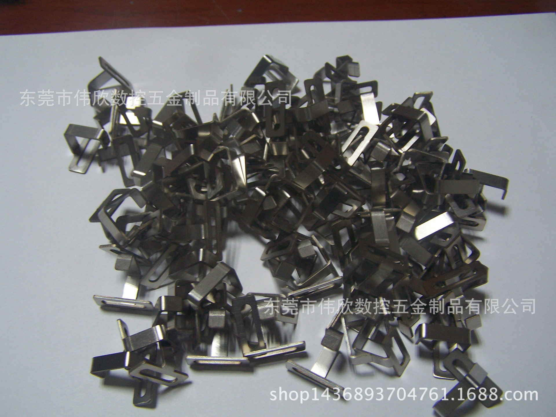 定做精密激光钣金件快速打板精密不锈钢弹片快速无模做货