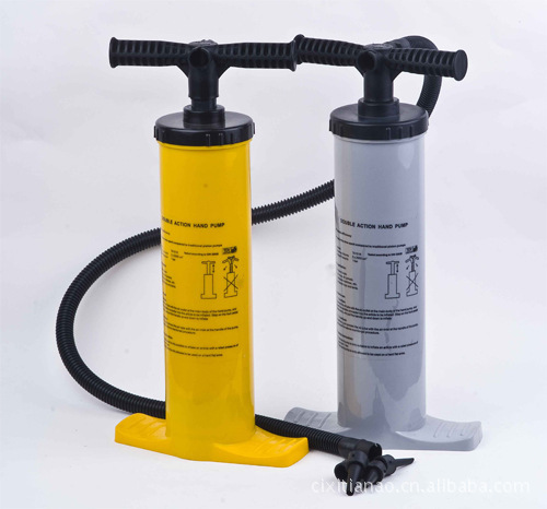 厂家直销18寸手动打气筒 双向手拉充气泵 AX-1018
