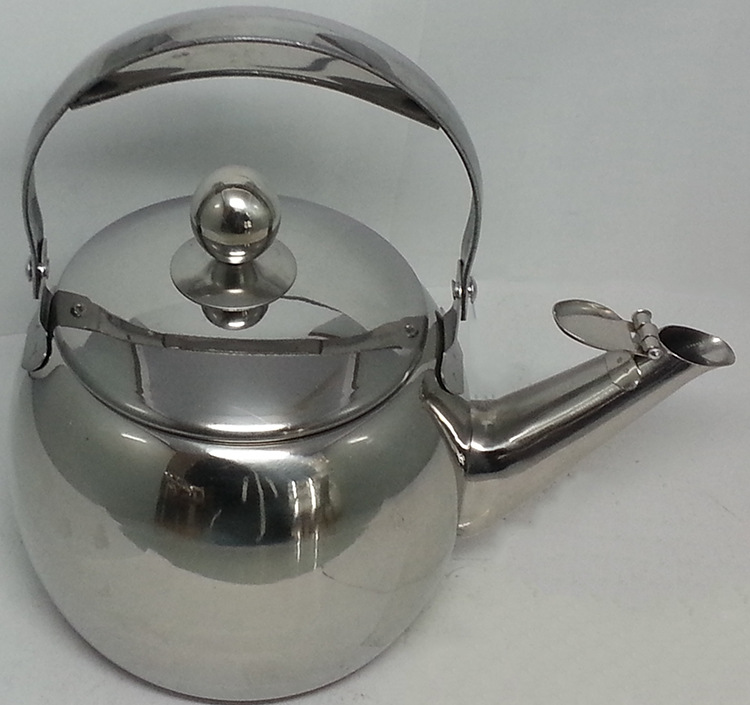 Factory direct sales of stainless steel water kettles for export, European-style round kettles, household multi-functional water kettles, steel handle water kettles wholesale detail image 12