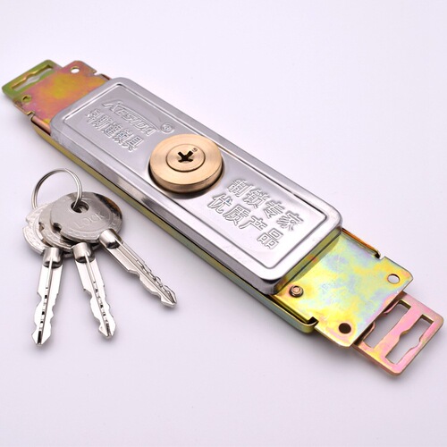 Yuehao Hardware Wholesale Thin Cross Roller Shutter Lock Roller Shutter Door Lock Middle Roller Shutter Door Lock Hardware Locks