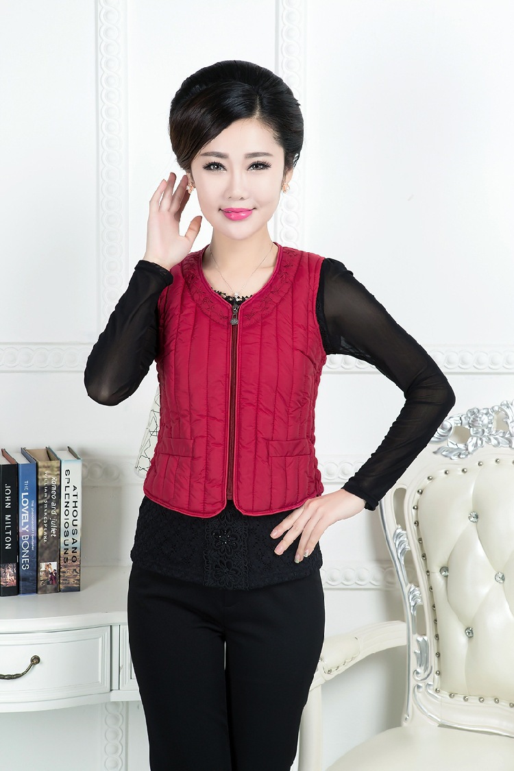 Gilet femme en Nisi filature - Ref 3434828 Image 6