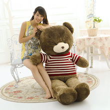 毛绒玩具刺猬熊复古毛衣泰迪熊公仔六一儿童礼物情人节礼物女批发